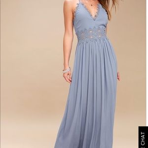grey prom dress